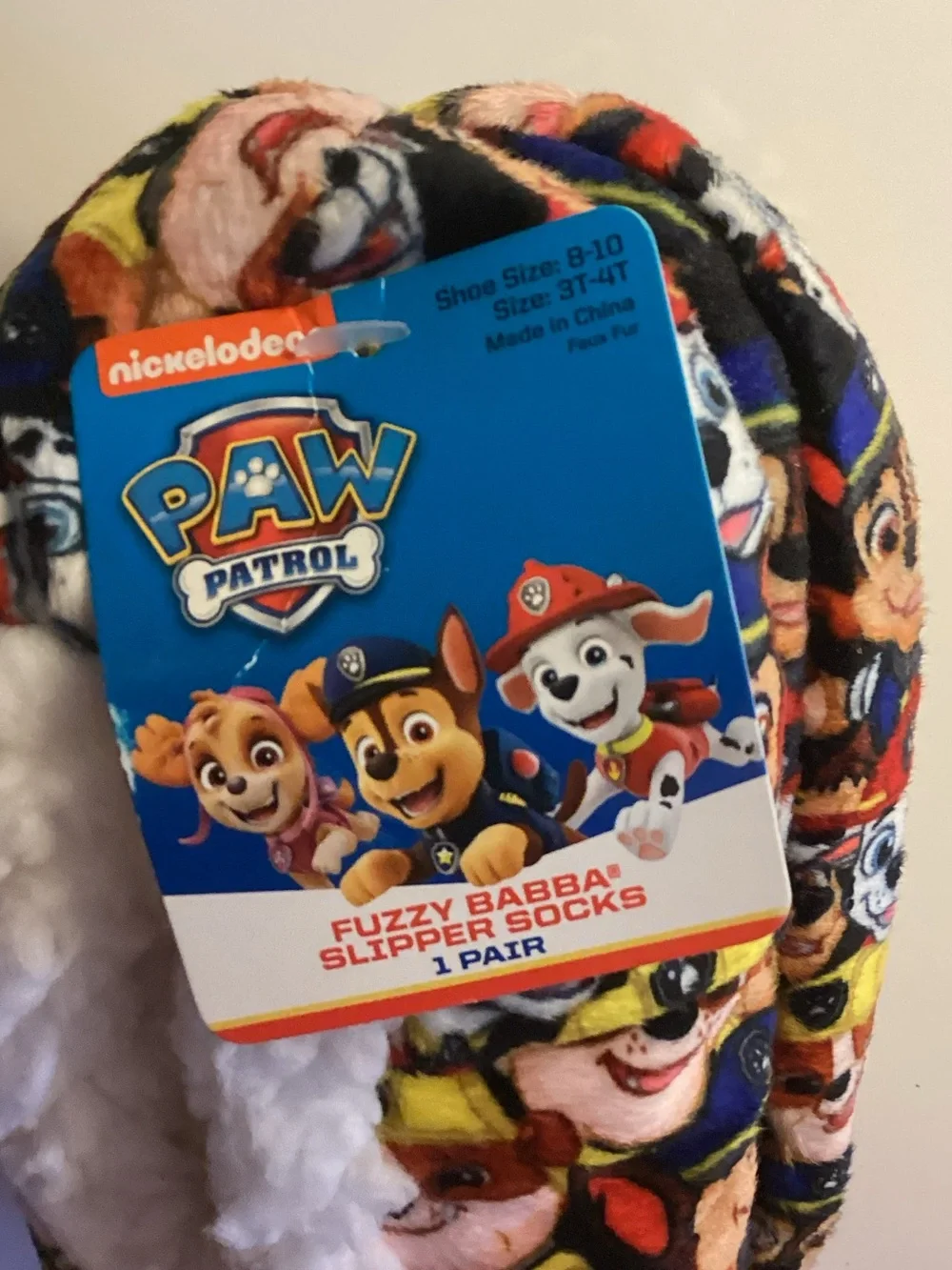Paw Patrol soft fuzzy